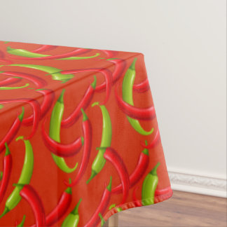 Mantel Cocina mexicana Chili Peppers Red 60" x 104"