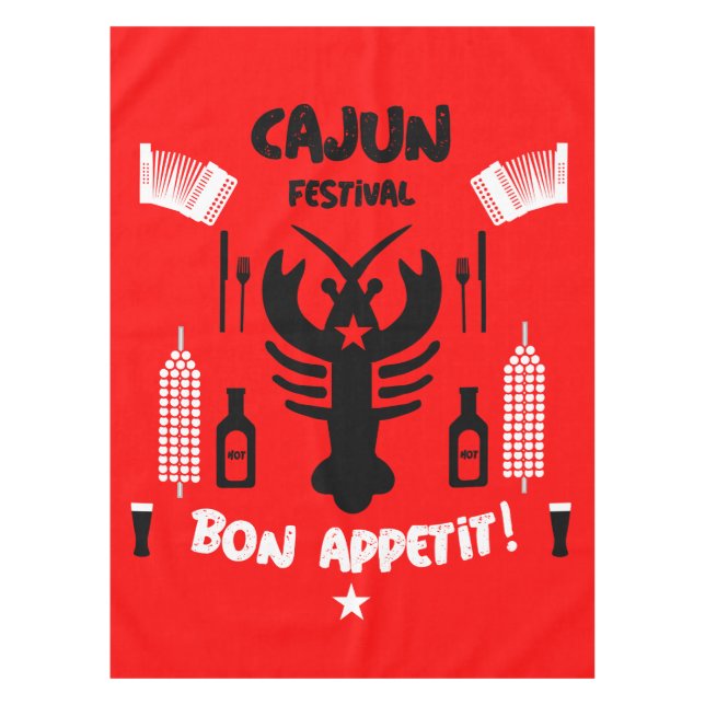 Mantel Cocineros de Cajún y Criollo (Anverso)