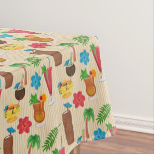 Mantel Cócteles Tropicales Tiki