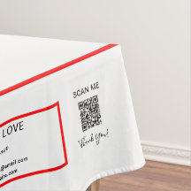 Código QR 52 x 70 de la muestra de comercio rojo b