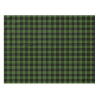 Mantel Colada de búfalo verde y negro