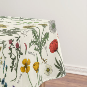 Mantel Collage de flores silvestres