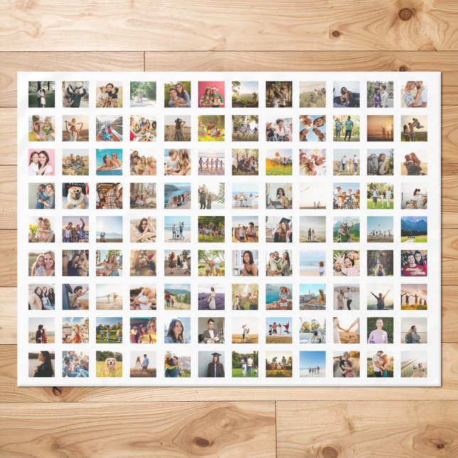 Mantel Collage de fotos 108 personalizado y moderno senci (Subido por el creador)