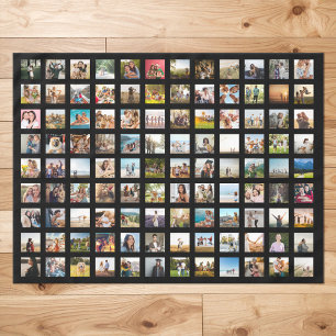 Mantel Collage de fotos 108 personalizado y moderno senci