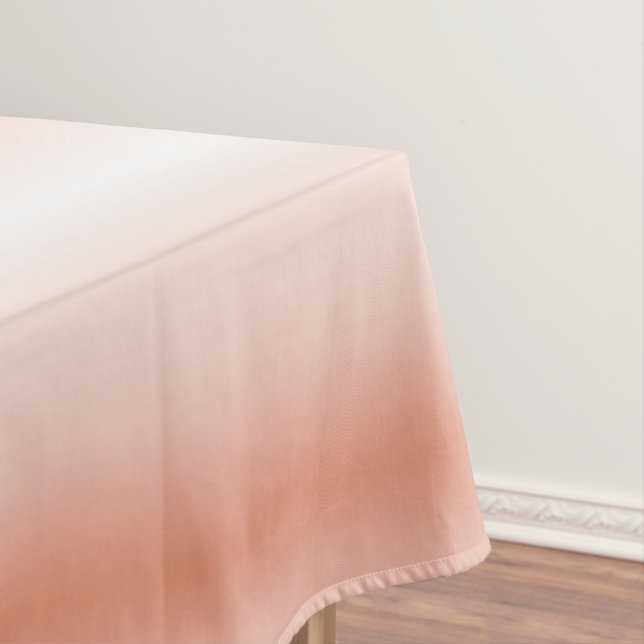 Mantel color pastel primavera melocotón oscuro rosado osc (In Situ)