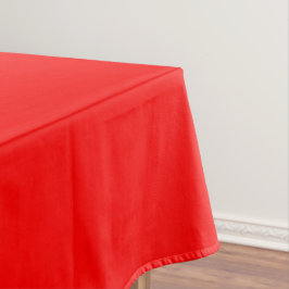 Mantel Color rojo sólido | Clásica | Elegante | Trendy