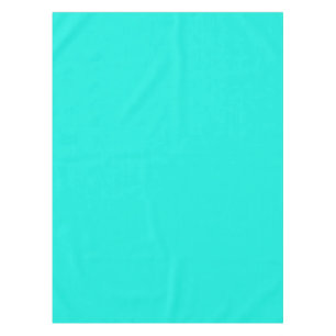 Mantel Color sólido: Aqua brillante