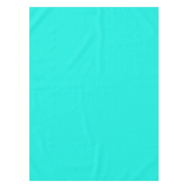 Mantel Color sólido: Aqua brillante (Anverso)