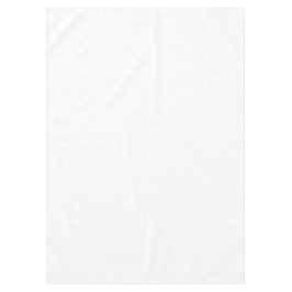 Mantel Color sólido blanco Crisp