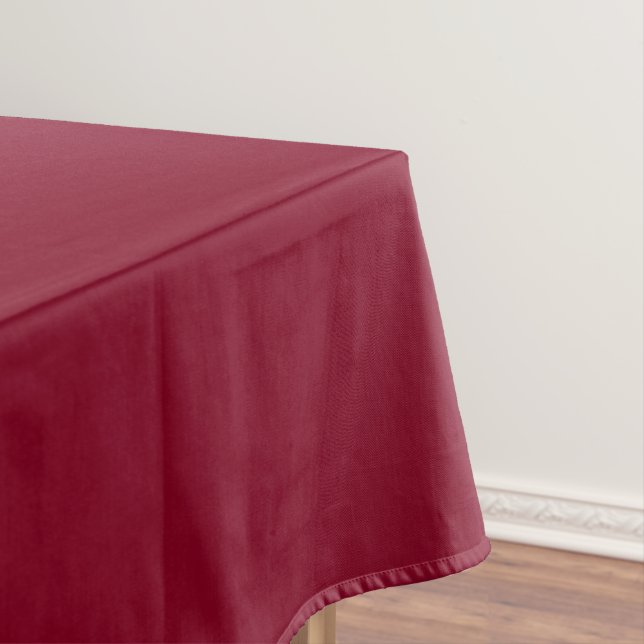 Mantel Color sólido de Borgoña (In Situ)