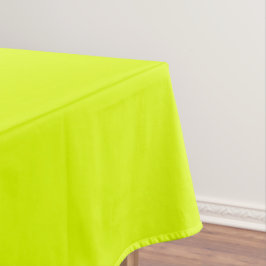Mantel Color sólido Neon Chartreuse | Clásica | Elegante