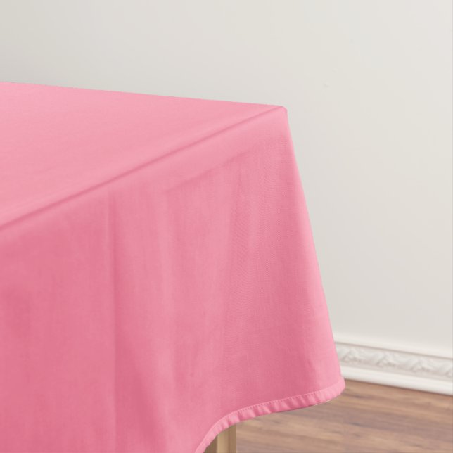 Mantel Color sólido rosa burbuja moderno (In Situ)