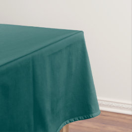 Mantel Color sólido Verde azulado oscuro