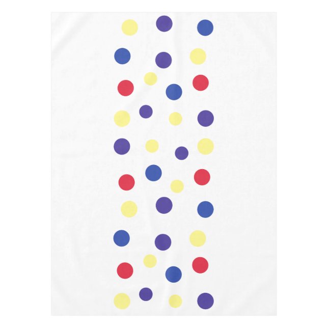 Mantel Colored dots – bunte Punkte bunt gepunktet (Anverso)