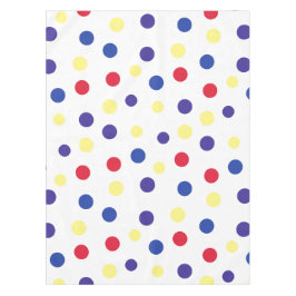 Mantel Colored dots bunte Punkte gepunktet