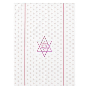 Mantel Colores cálidos Estrellas de vacaciones judías