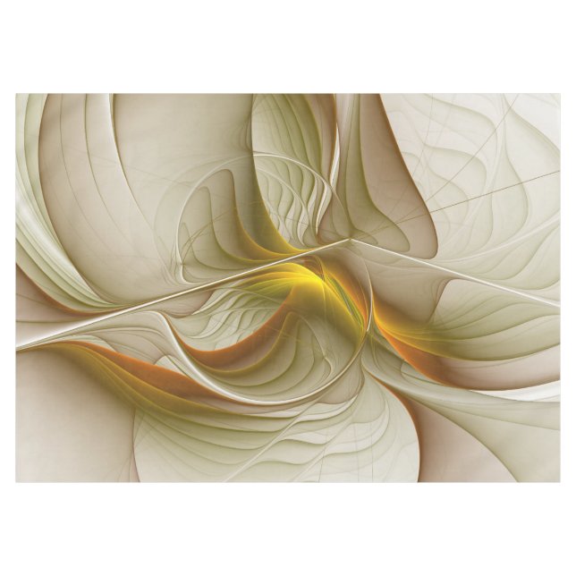Mantel Colores de metales preciosos, arte fractal abstrac (Frente (Horizontal))
