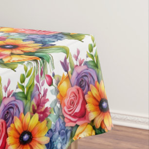 Mantel Colores Florales de Primavera Chic