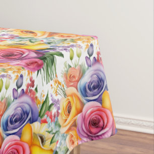 Mantel Colores Florales de Primavera Chic