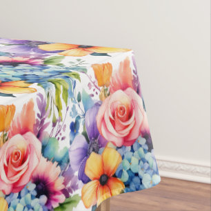 Mantel Colores Florales Flores Primavera Chic