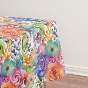 Mantel Colores Florales Flores Primavera Chic