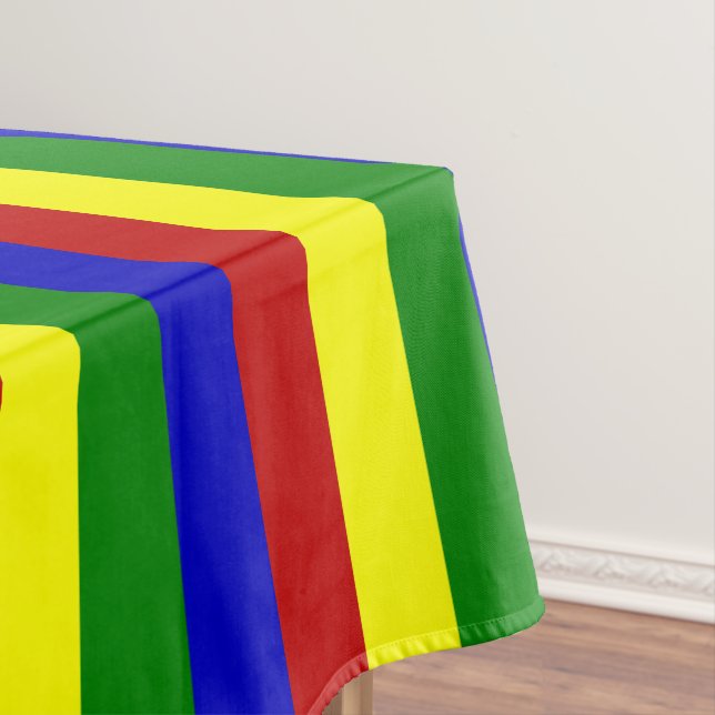 Mantel COLORES PRINCIPALES, FAT STRIPES-52x70 TABLECLOTH (In Situ)