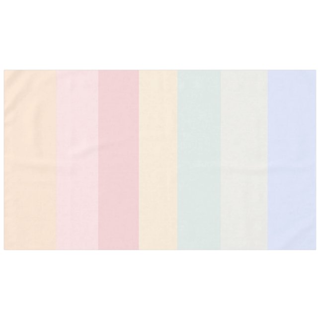 Mantel Colores suaves  (Frente (Horizontal))