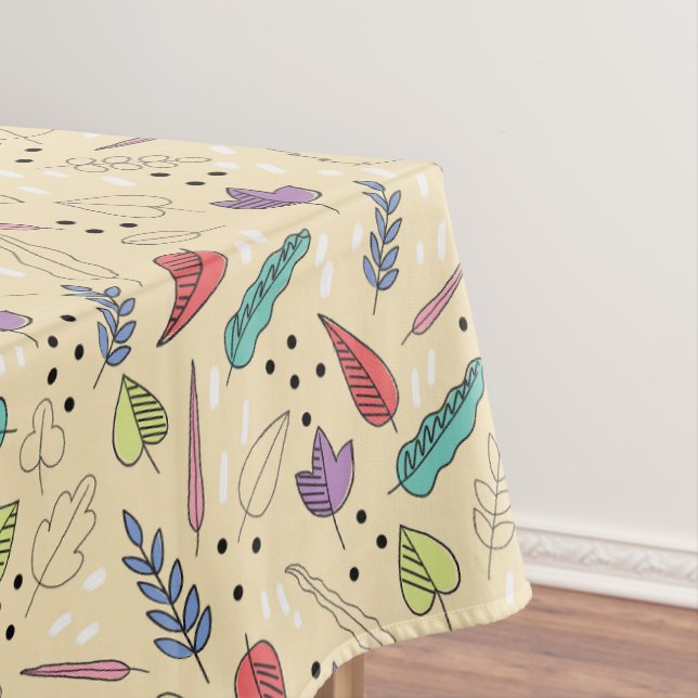 Mantel Colorida hoja de otoño Medley (In Situ)