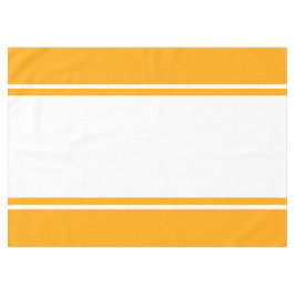 Mantel Coloridas franjas de Carreras anchas amarillas y a