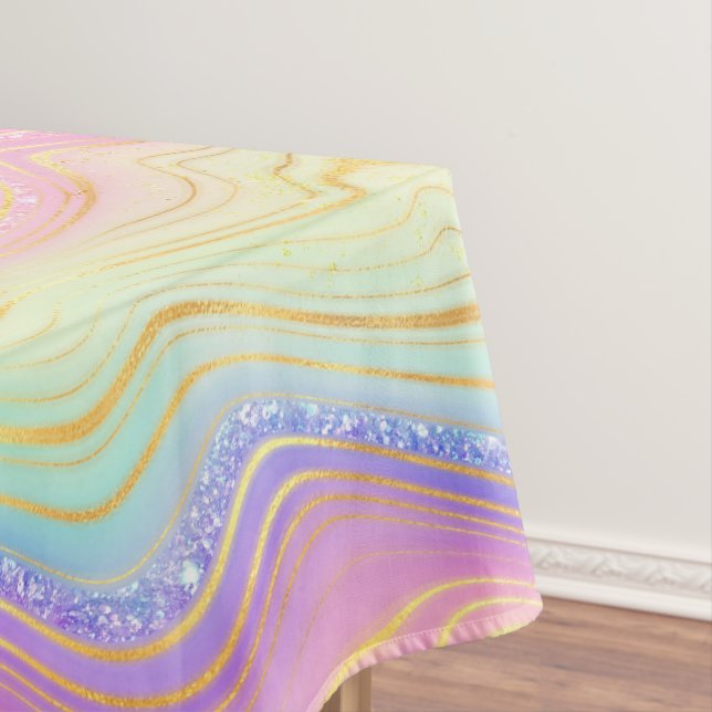 Mantel Colorido Abstract Swirls (In Situ)