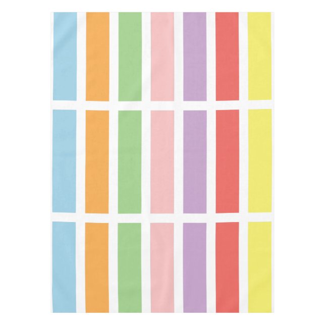 Mantel Colorido Pastel Hues (Anverso)