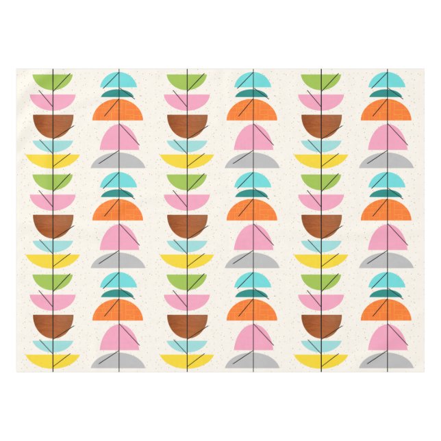 Mantel colorido retro de las jerarquías (Frente (Horizontal))