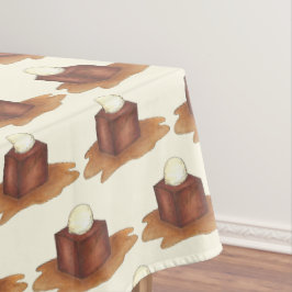 Mantel Comida de postre de postre con sabor insignificant