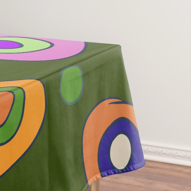 Mantel composición del doodle de círculos (In Situ)