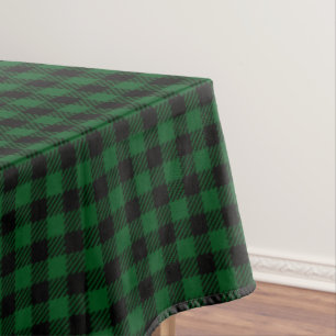 Mantel Comprobación de búfalo verde