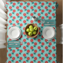 Mantel con Estampado de Margaritas