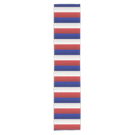 Mantel con rayas de gradiente rojo blanco y azul