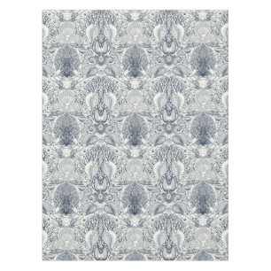 Mantel Conchas marinas sobre azul oscuro