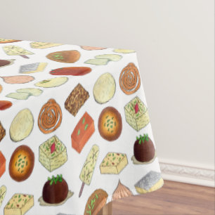 Mantel Confección de dulces de dulce indio Mithai Barfi