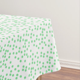 Mantel Confetti verde / Polkadots