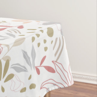 Mantel Contemporary Leaves Grey, Brown, Rust