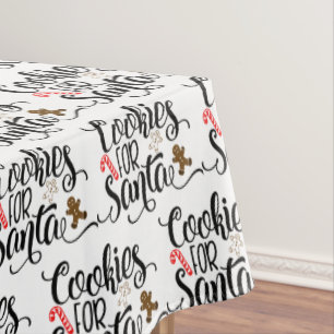 Mantel Cookies para Navidades de Santa Fun