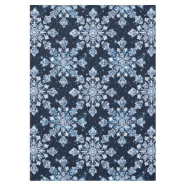 Mantel Copo de nieve 3d azul