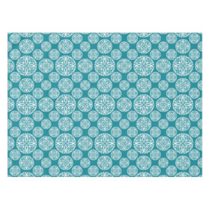Mantel Copo de nieve floral del invierno