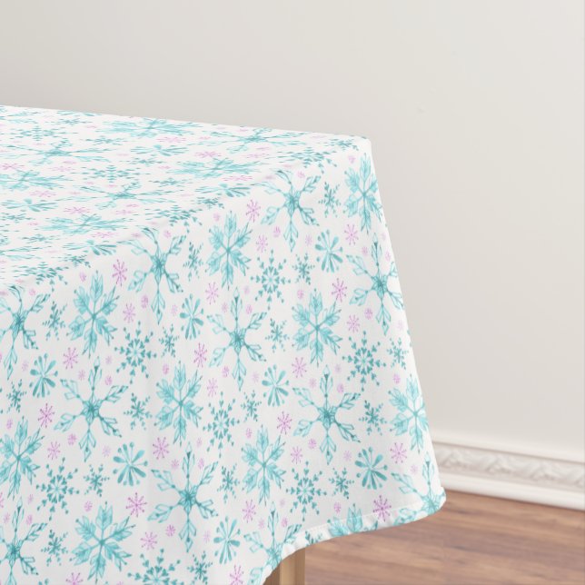 Mantel Copos de nieve de invierno (In Situ)