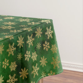 Mantel Copos de nieve invernales de papel de aluminio ver