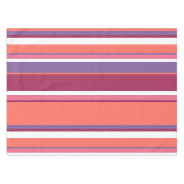 Mantel Coral vivo, rojo y violeta