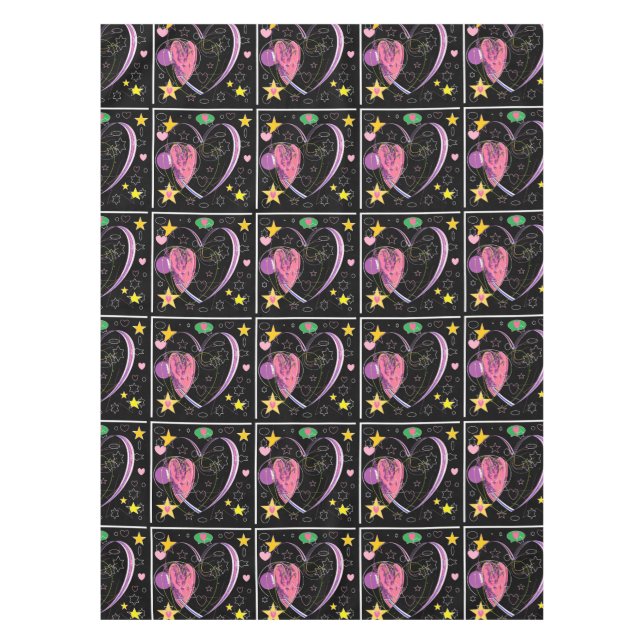 Mantel Corazón de amor (Anverso)