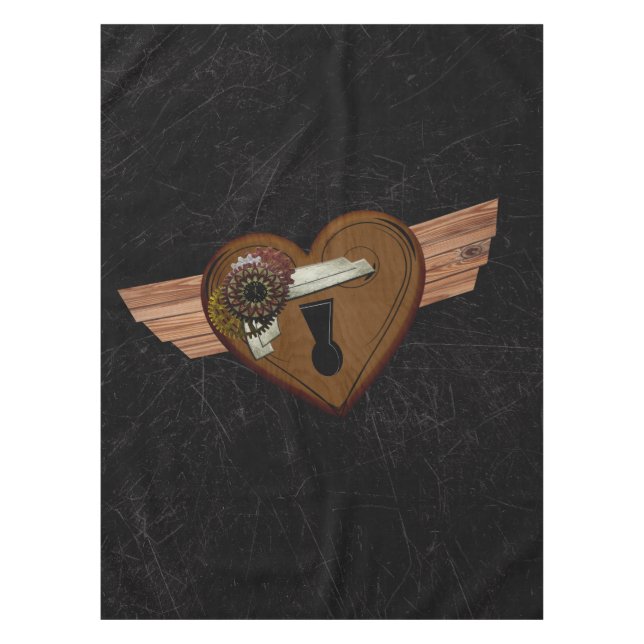 Mantel Corazón de Steampunk del Grunge (Anverso)