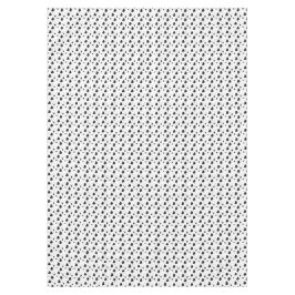 Mantel Corazones brillantes negros lindo patrón romántico